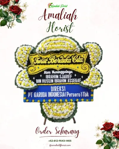 Papan Bunga Duka di Cibogor